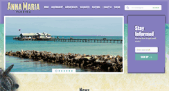 Desktop Screenshot of cityofannamaria.com
